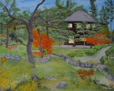 Picturi de vara Gradina japoneza