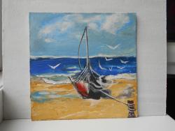 Picturi de vara homeless boat