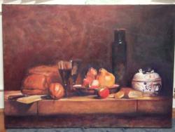 Picturi decor Natura statica cu borcan de masline