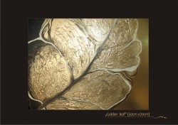 Picturi decor Golden leaf