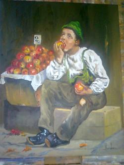 Picturi decor VANZATORUL DE MERE