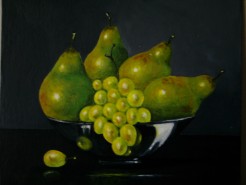 Picturi decor Pere verzi si strugure