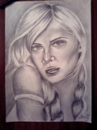 Picturi in creion / carbune Diva