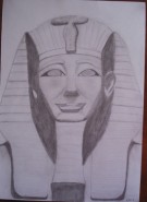 Picturi in creion / carbune Statuie