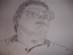 Picturi in creion / carbune Portret 