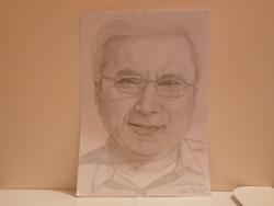 Picturi in creion / carbune Zambet 