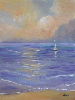 Picturi maritime navale Peisaj marin -