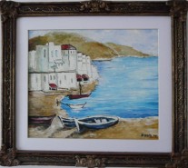 Picturi maritime navale Tarm de mare