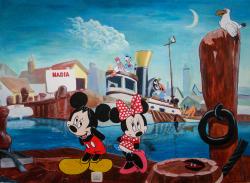Picturi murale Mickey si prietenii