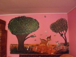 Picturi murale Bambi si prietenii