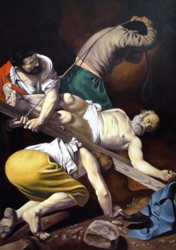 Picturi religioase crucificarea Sf. Petru