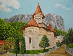 Picturi religioase Manastirea Ramet