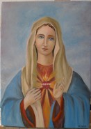 Picturi religioase Inima mariei
