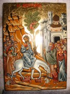 Picturi religioase Intrarea lui isus in ierusalim