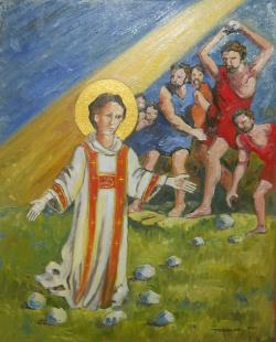 Picturi religioase Martiriul Sf. Stefan