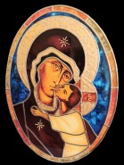 Picturi religioase Maica domnului cu pruncul in brate