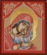 Picturi religioase Maica domnului cu pruncul iisus hristos