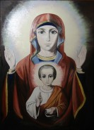 Picturi religioase Fecioara maria si pruncul