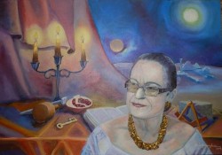 Picturi surrealism Doamna anca n