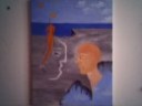 Picturi surrealism Omul si marea