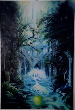 Picturi surrealism Marul din Eden